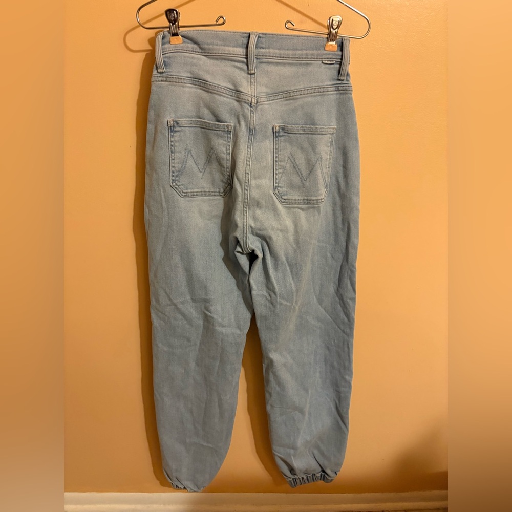 Mother The Wrapper Patch Springy Ankle Jeans In C… - image 8